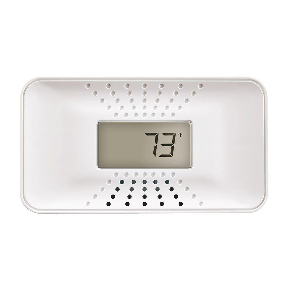 BRK Electronics White Lithium Battery Carbon Monoxide Alarm in White 
