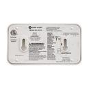 BRK Electronics White Lithium Battery Carbon Monoxide Alarm in White 
