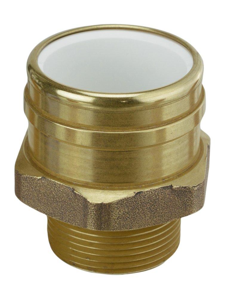 Sioux Chief Socket x MIP Schedule 40 PVC and DZR Brass Adapter with EPDM O-ring 