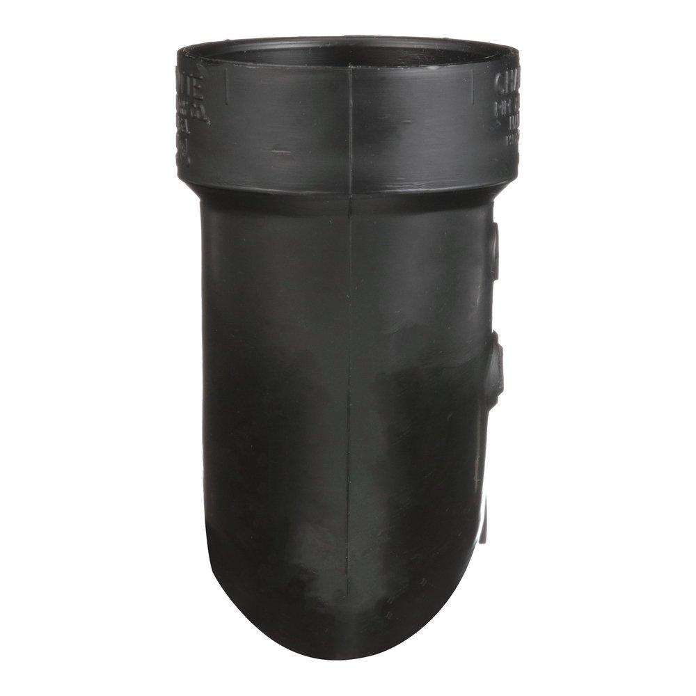 Black ABS DWV Long Turn 90&deg; Street Elbow 