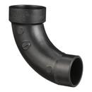Black ABS DWV Long Turn 90&deg; Street Elbow 