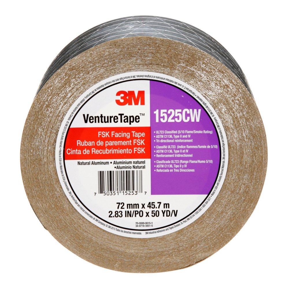 3M™ Venture Tape™ Silver 3 in. Silver FSK Facing Tape 