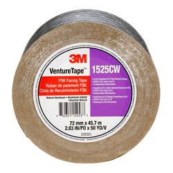 3 in. x 50 yd. Silver FSK Facing Tape