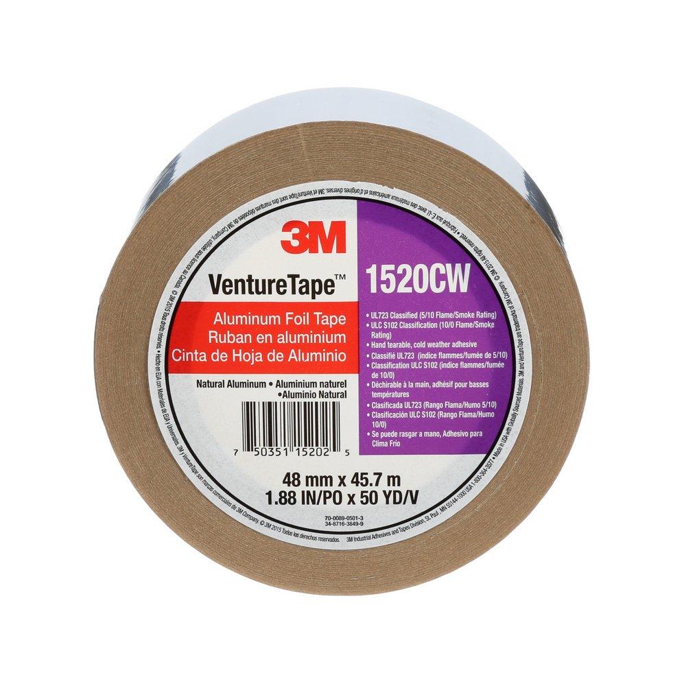 3M&trade; Venture Tape&trade; Silver 2 in. Aluminum Foil Tape 