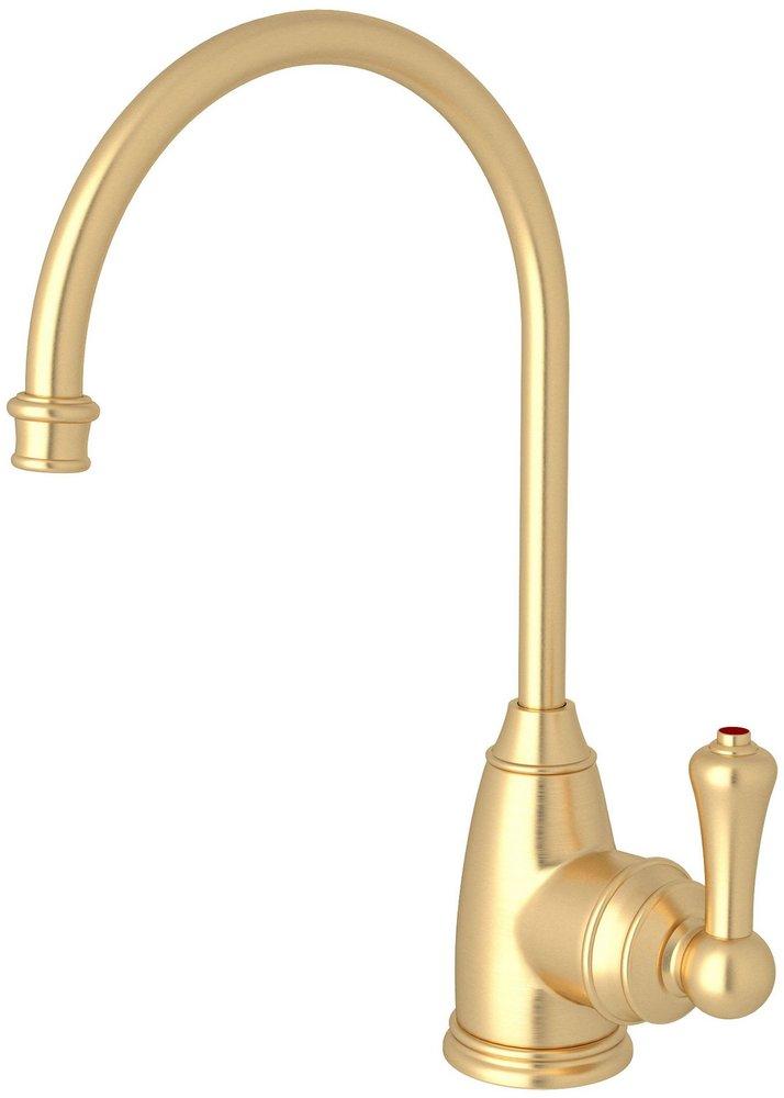 Perrin & Rowe Satin English Gold Hot Water Dispenser 