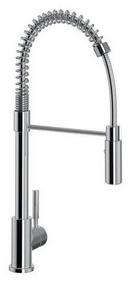 Single Handle Pull Down Kitchen Faucet in Polished Chrome