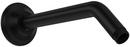 9-3/8 in. Shower Arm in Matte Black