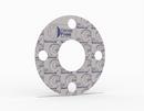 Full Face Gasket, Aramid Fiber with SBR Binder SBR, 1 in. ASME B16.5 Class 150, 0.063 in. Thick, 4 Bolt Holes 