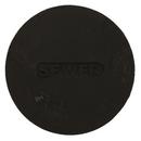8 in. Cast Iron Sewer Lid for Backwater Valve Extension Kit 
