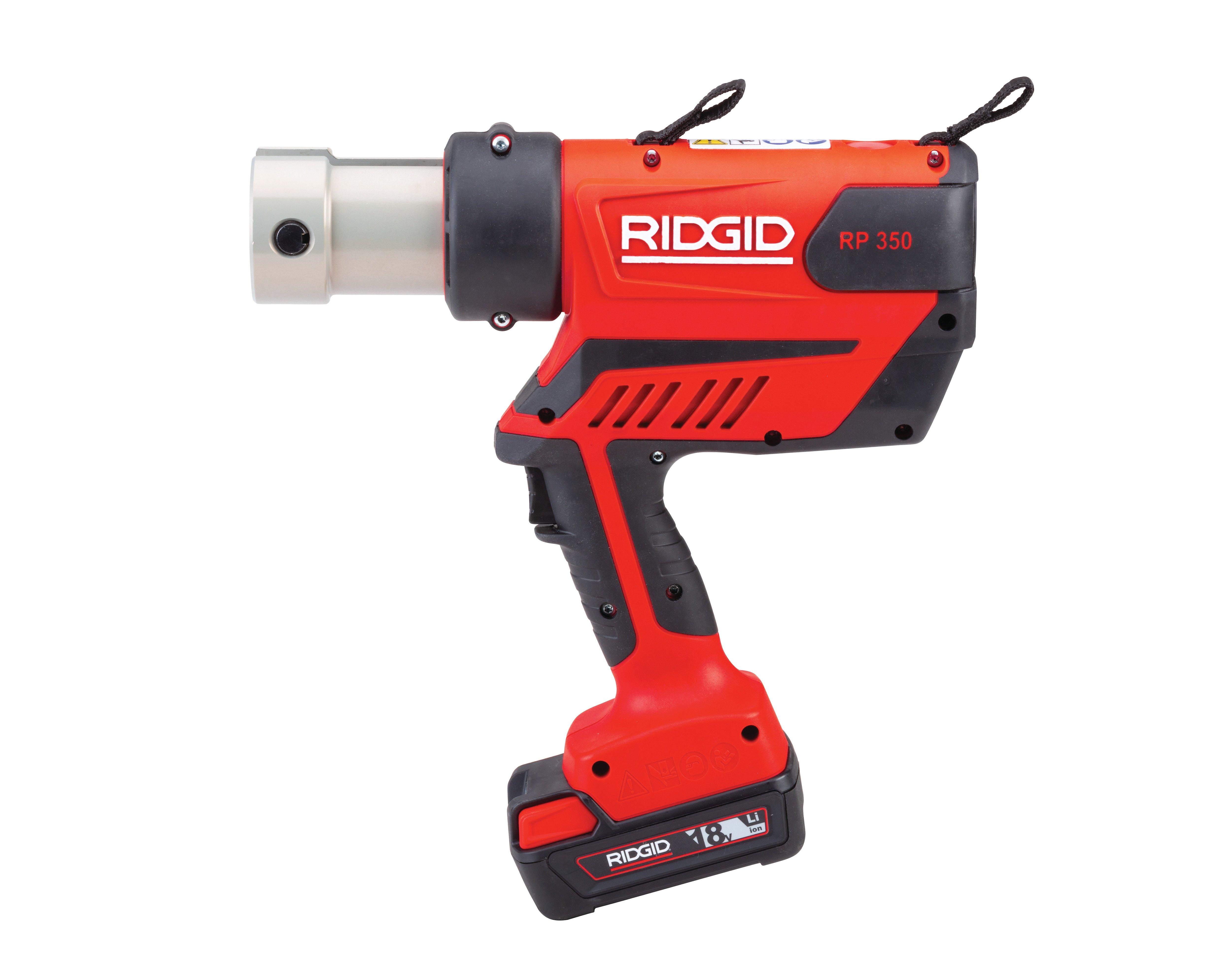 RIDGID Red 0.5 - 2 in. Battery Press Tool 