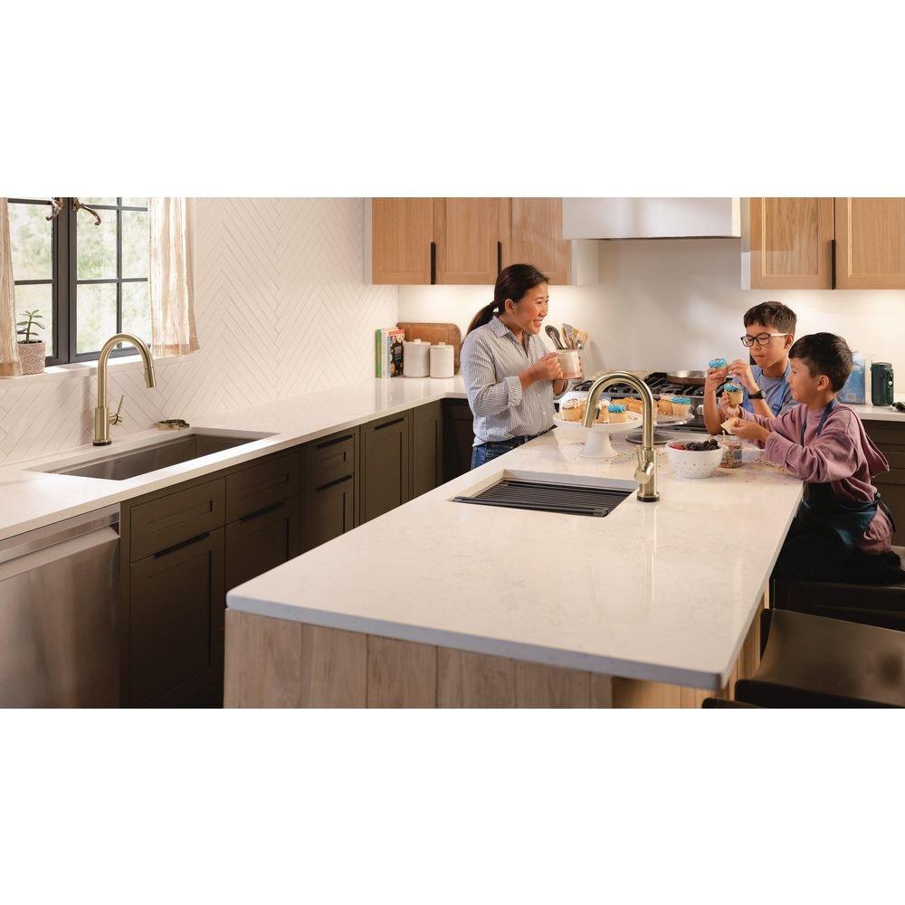 Delta Faucet Champagne Bronze Brass Glass Rinser 