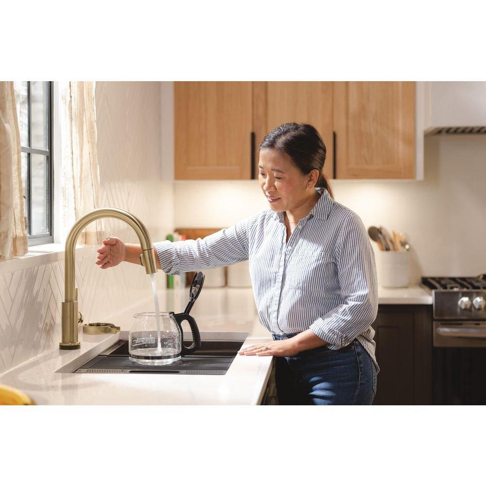 Delta Faucet Champagne Bronze Brass Glass Rinser 