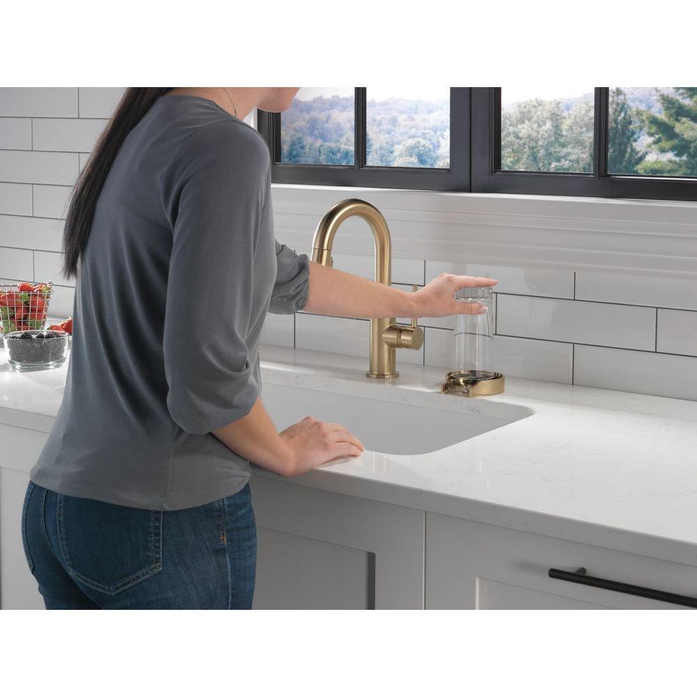 Delta Faucet Champagne Bronze Brass Glass Rinser 