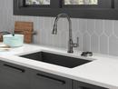 Delta Faucet Black Stainless Glass Rinser 