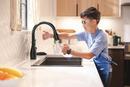 Delta Faucet Matte Black Glass Rinser 