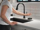 Delta Faucet Matte Black Glass Rinser 