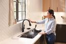 Delta Faucet Matte Black Glass Rinser 