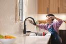 Delta Faucet Matte Black Glass Rinser 