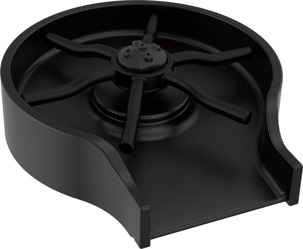 Delta Faucet Matte Black Glass Rinser 
