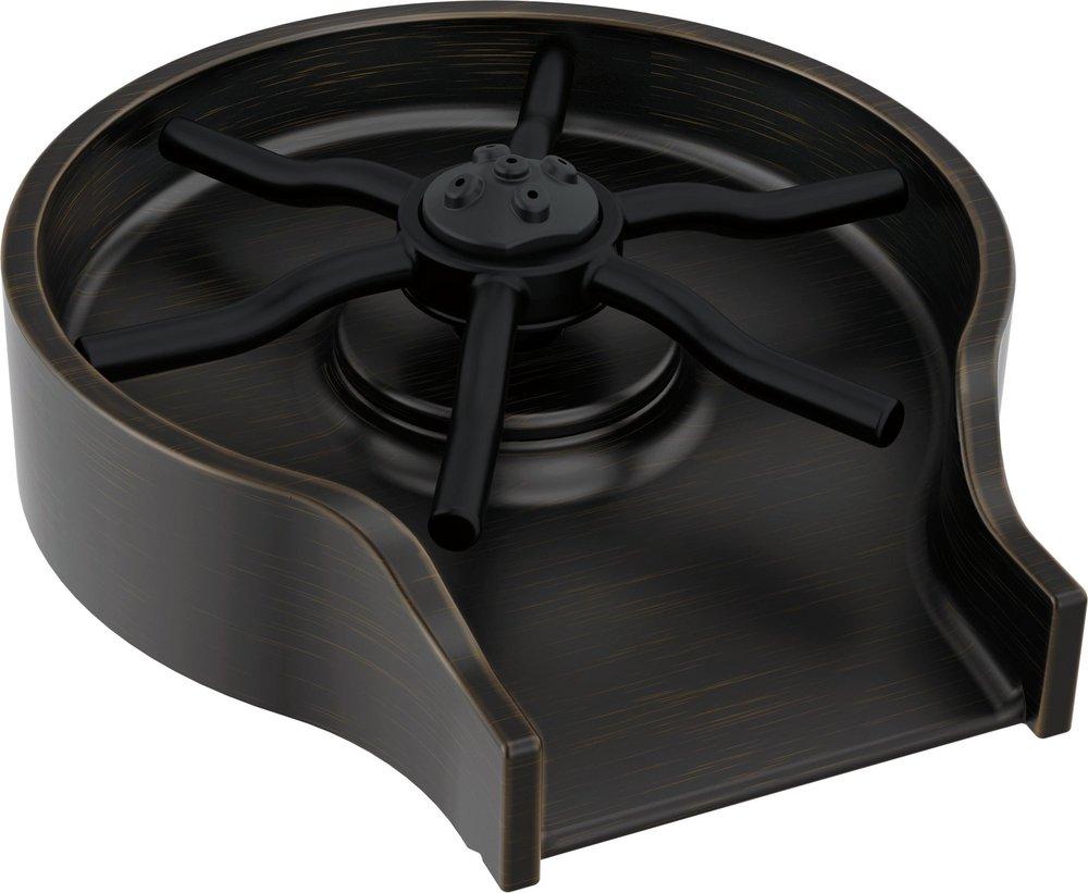 Delta Faucet Venetian Bronze Glass Rinser 