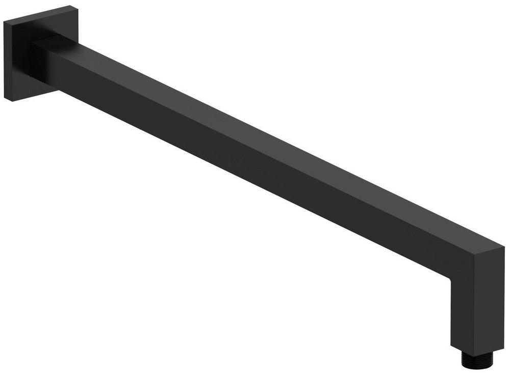 Riobel Black 20-3/4 x 1/2 in. MNPT x Threaded Brass Shower Arm 