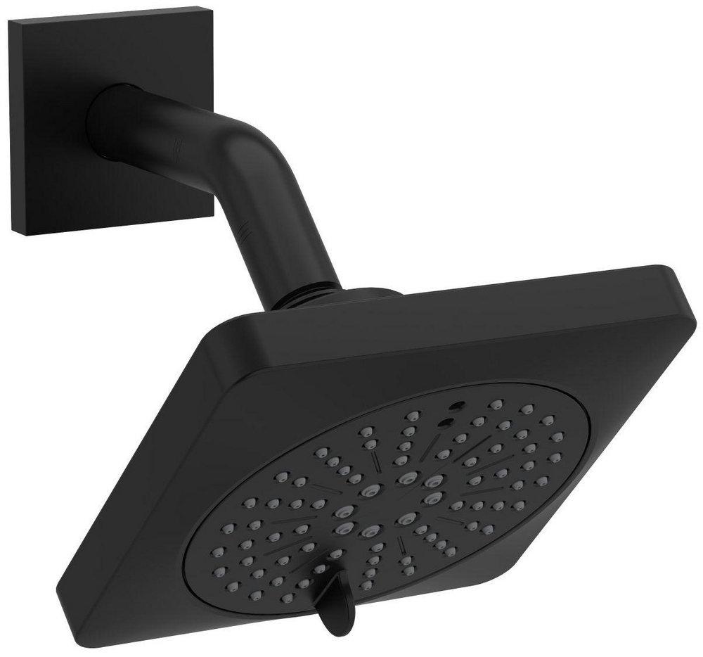 Riobel Black Multi Function Full, Invigorating and Rain Showerhead 