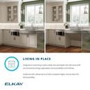 Elkay Stainless Steel 1-Hole Stainless Steel Single Bowl Farmhouse Kitchen Sink in Polished Satin 