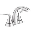 Two Handle Centerset Bathroom Sink Faucet in Chrome