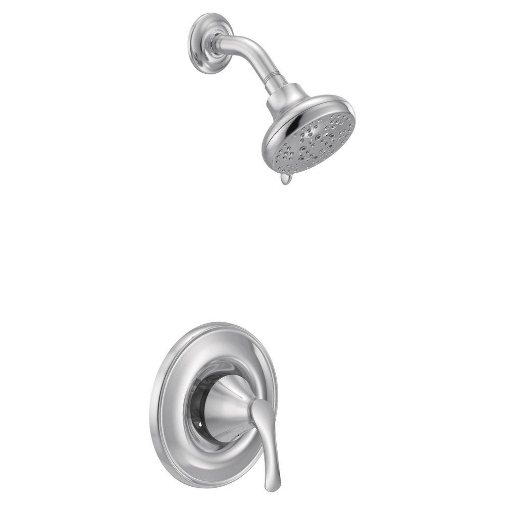 Moen Polished Chrome Single Handle Single Shower Faucet Trim Only 