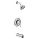 Single Handle Multi Function Bathtub & Shower Faucet in Chrome (Trim Only)