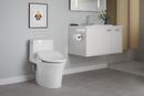 KOHLER White 1.28 gpf Elongated Floor Mount One Piece Toilet 