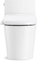 KOHLER White 1.28 gpf Elongated Floor Mount One Piece Toilet 