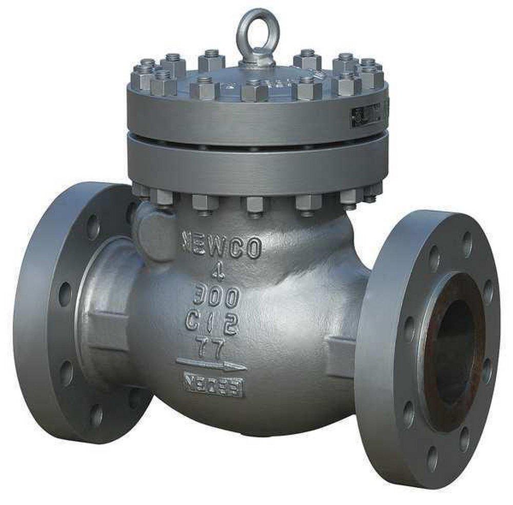 Newco Valves Cast Carbon Steel Flanged Swing Check Valve 