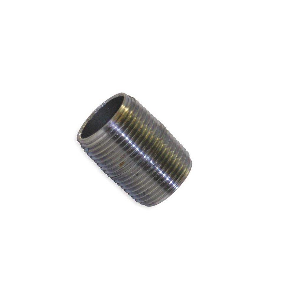 Close Threaded Double Extra Heavy Domestic Black Carbon Steel Nipple 