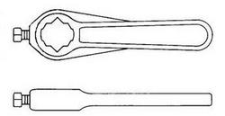 1-1/4 - 2-1/2 in. Valve Wrench