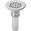 Elkay Polished Nickel 3-1/2 in. Chrome with 3 Grid Strainer 