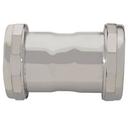 Jones Stephens Chrome Plated Slip Joint Brass Coupling 