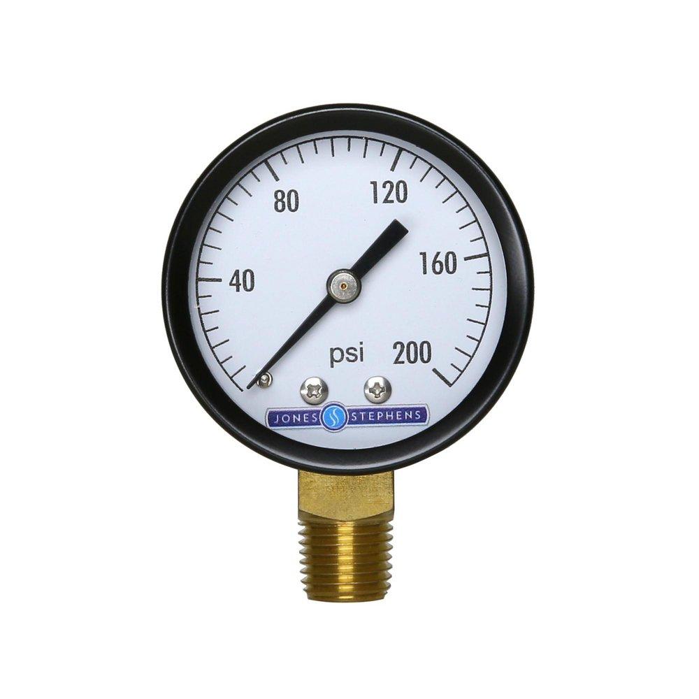 Jones Stephens 2 in. Pressure Gauge 