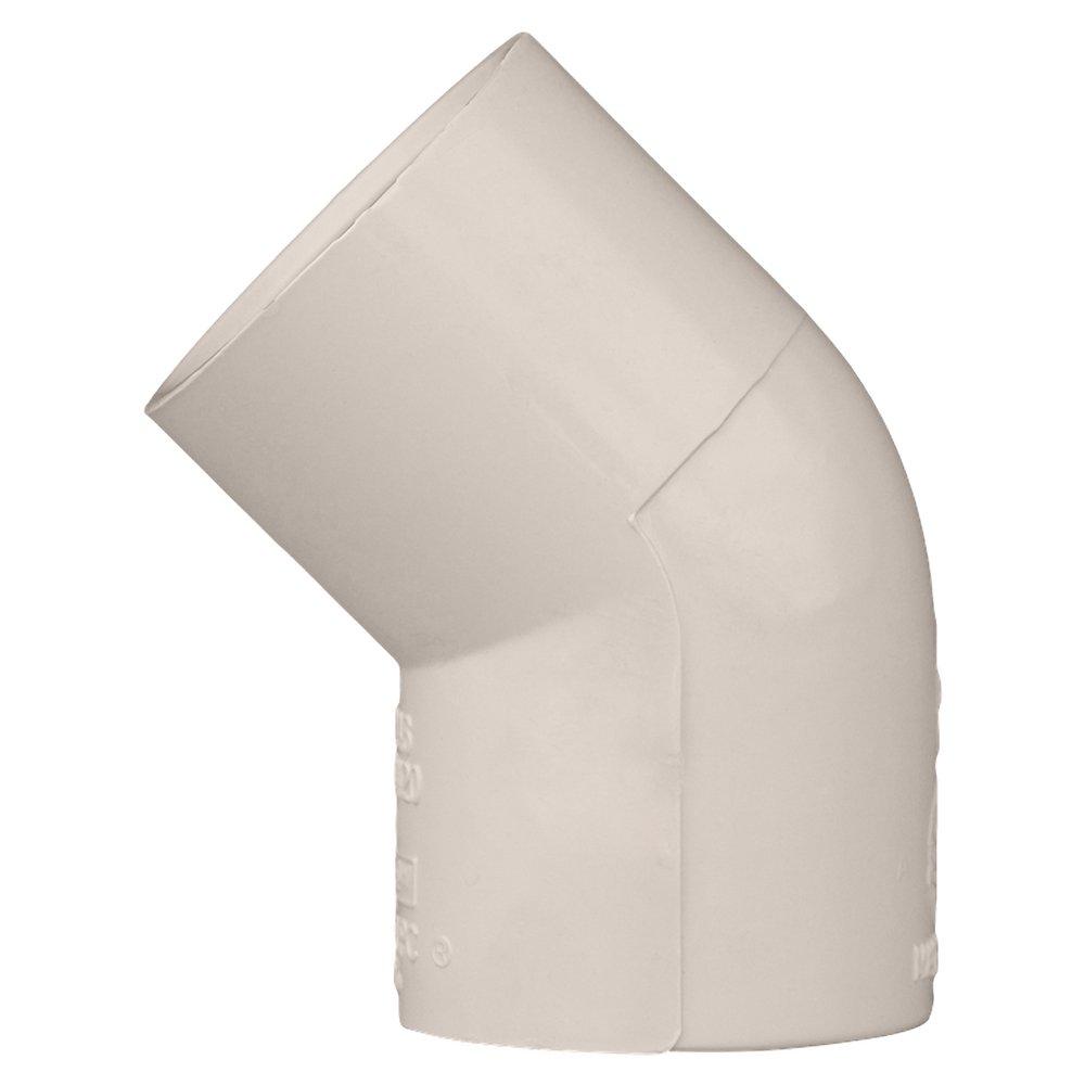 Cream CTS CPVC 45&deg; Elbow 