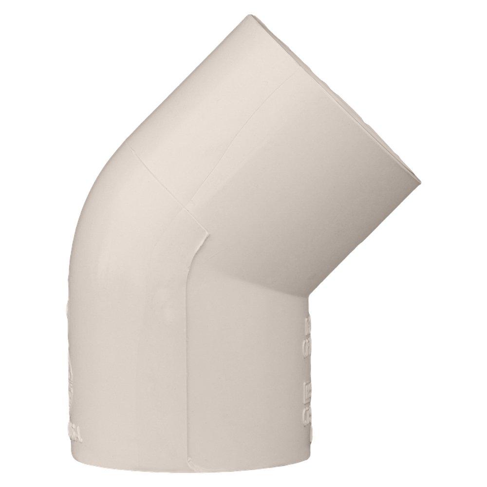 Cream CTS CPVC 45&deg; Elbow 