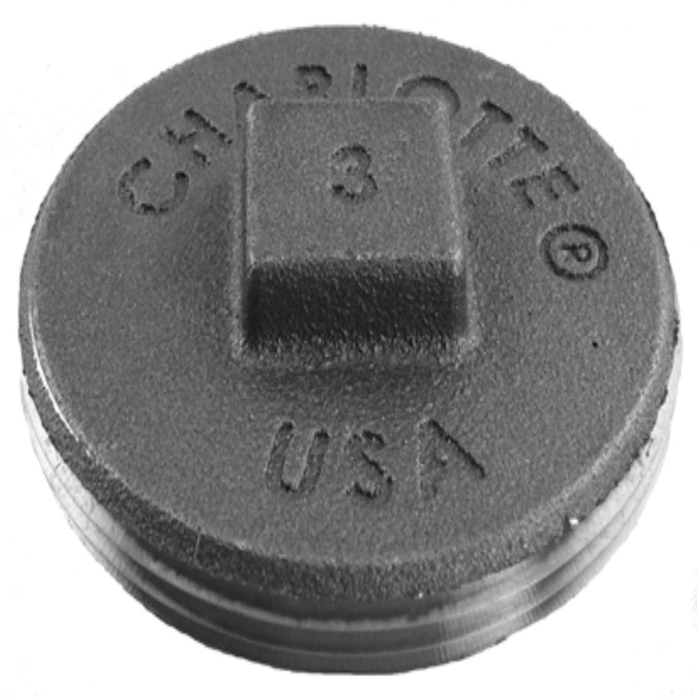 Black Cast Iron Plug 