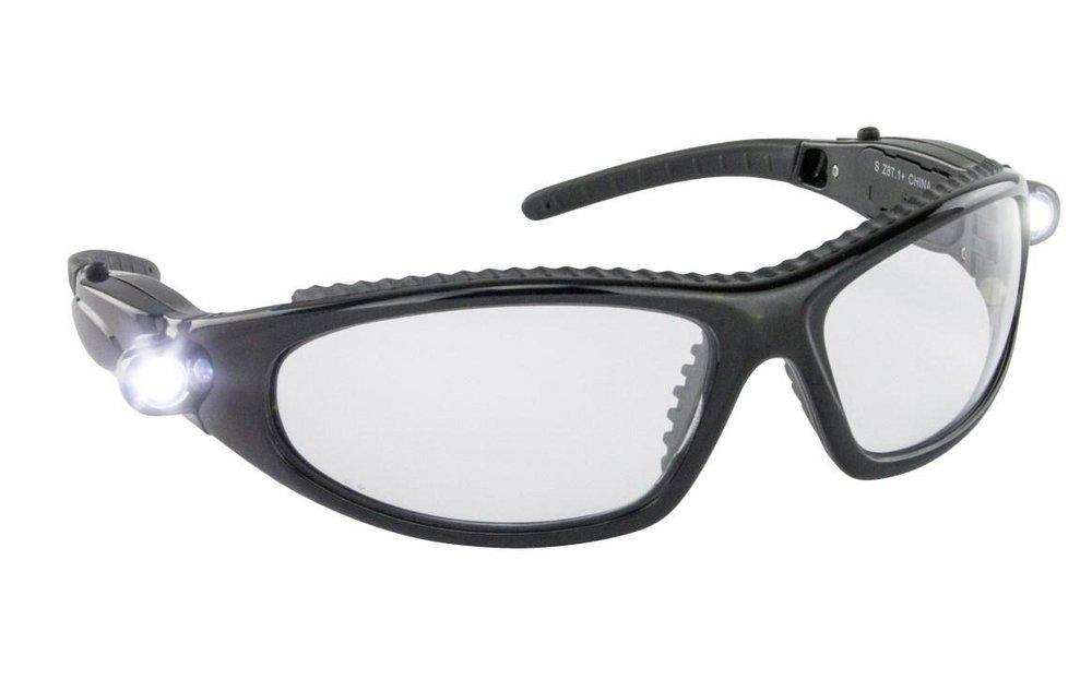 SAS Safety Plastic Safety Glass with Black Frame 