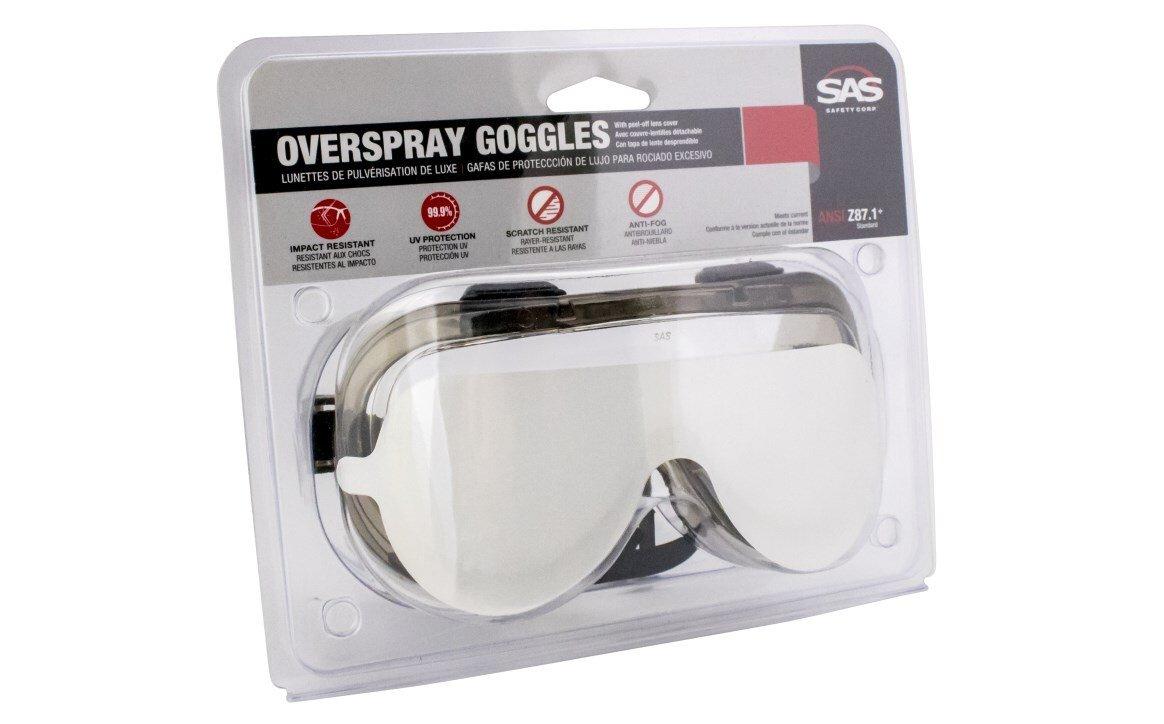 SAS Safety Plastic Safety Goggle 