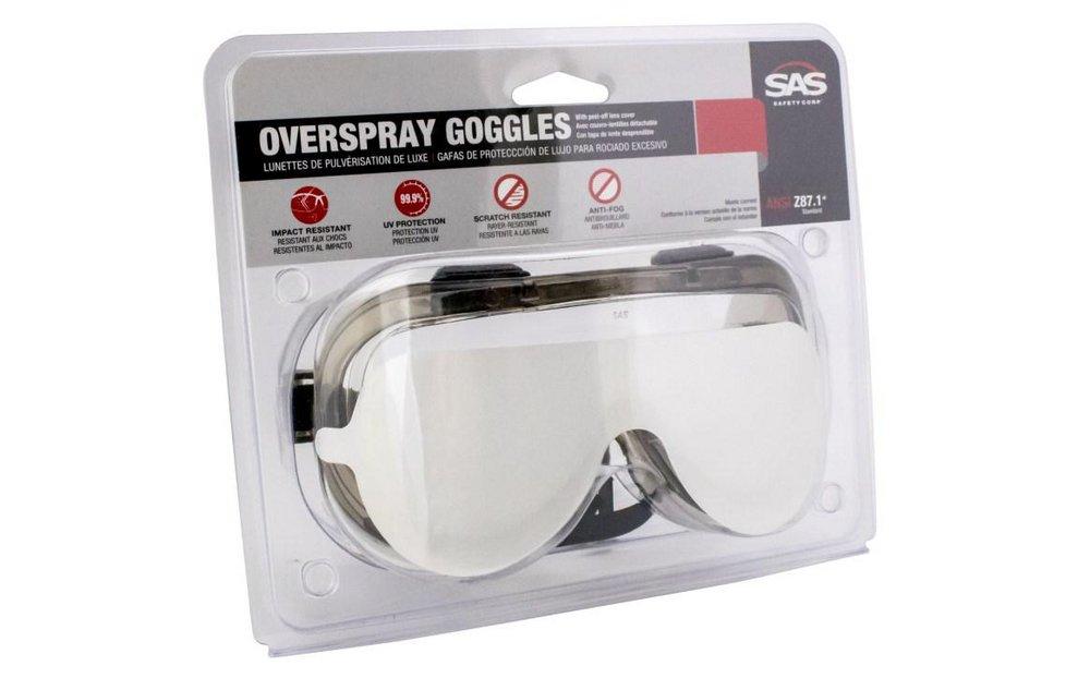 SAS Safety Plastic Safety Goggle 