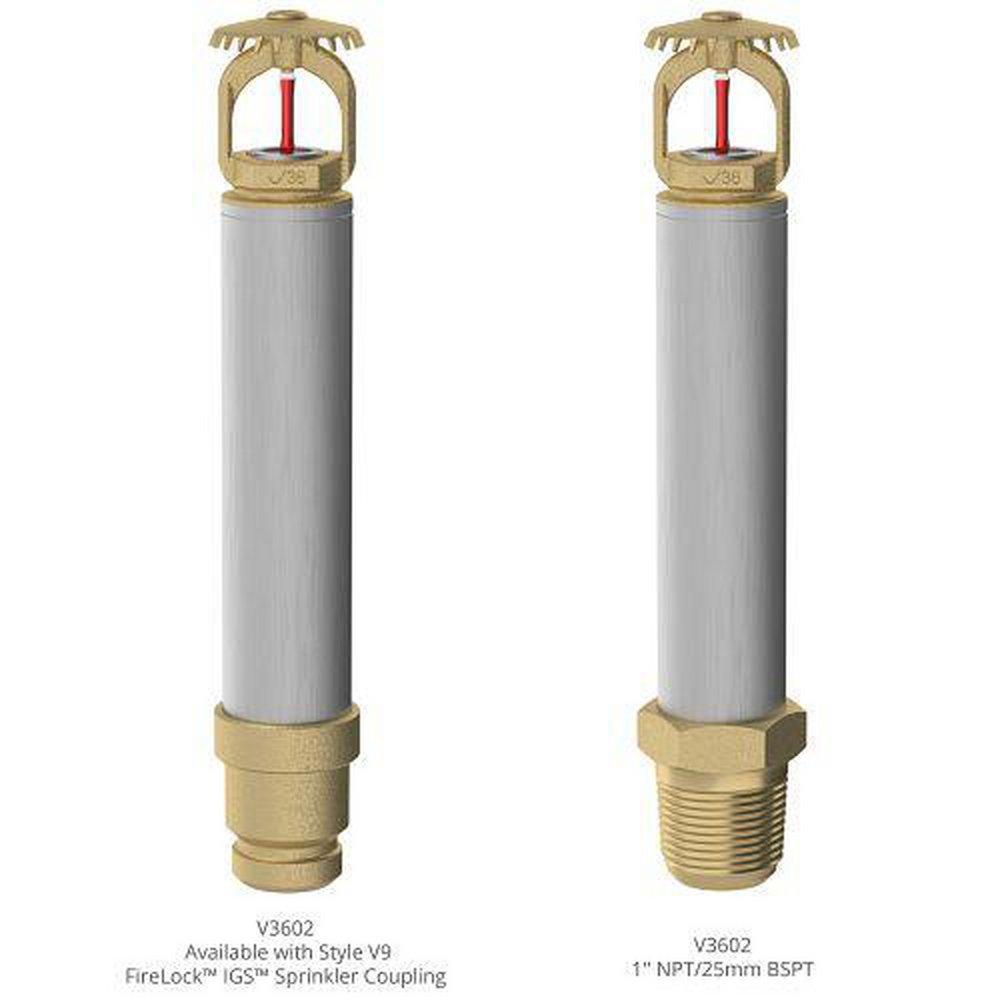 Victaulic Chrome 1 in. 200F 5.6K Dry, Pendent and Quick Response Sprinkler Head 