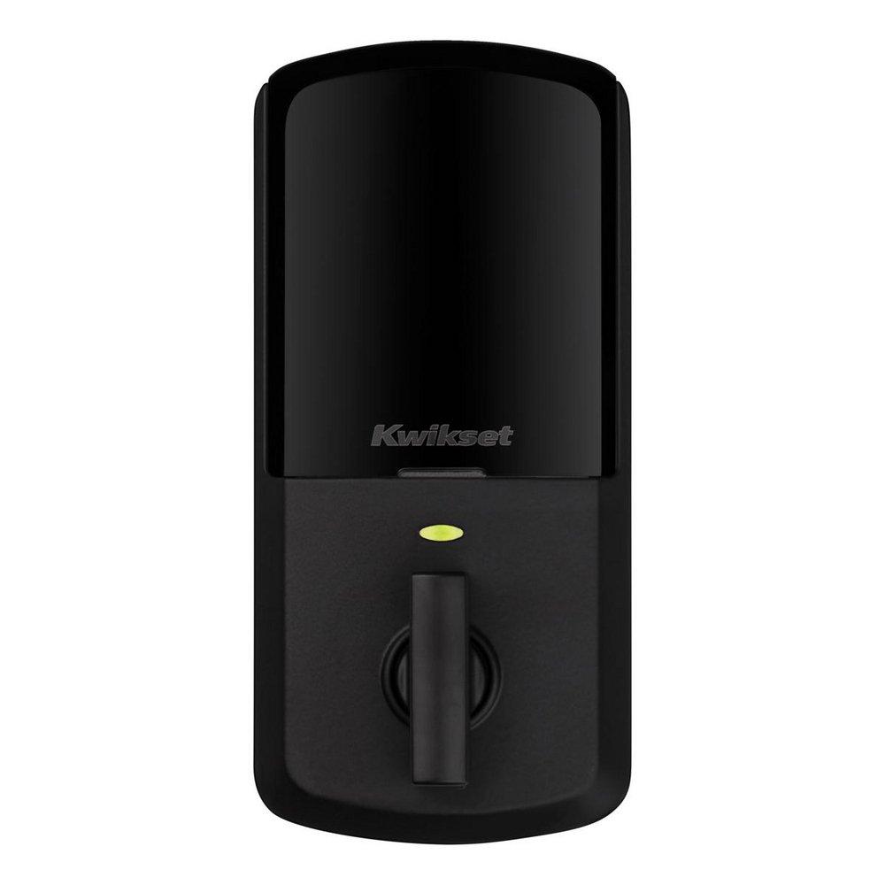 Kwikset Matte Black Deadbolt Lock 