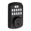 Deadbolt Lock in Matte Black