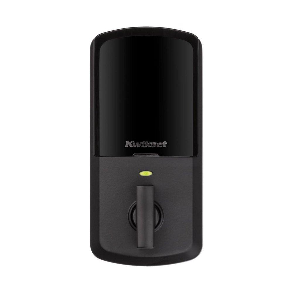 Kwikset Matte Black Deadbolt Lock 