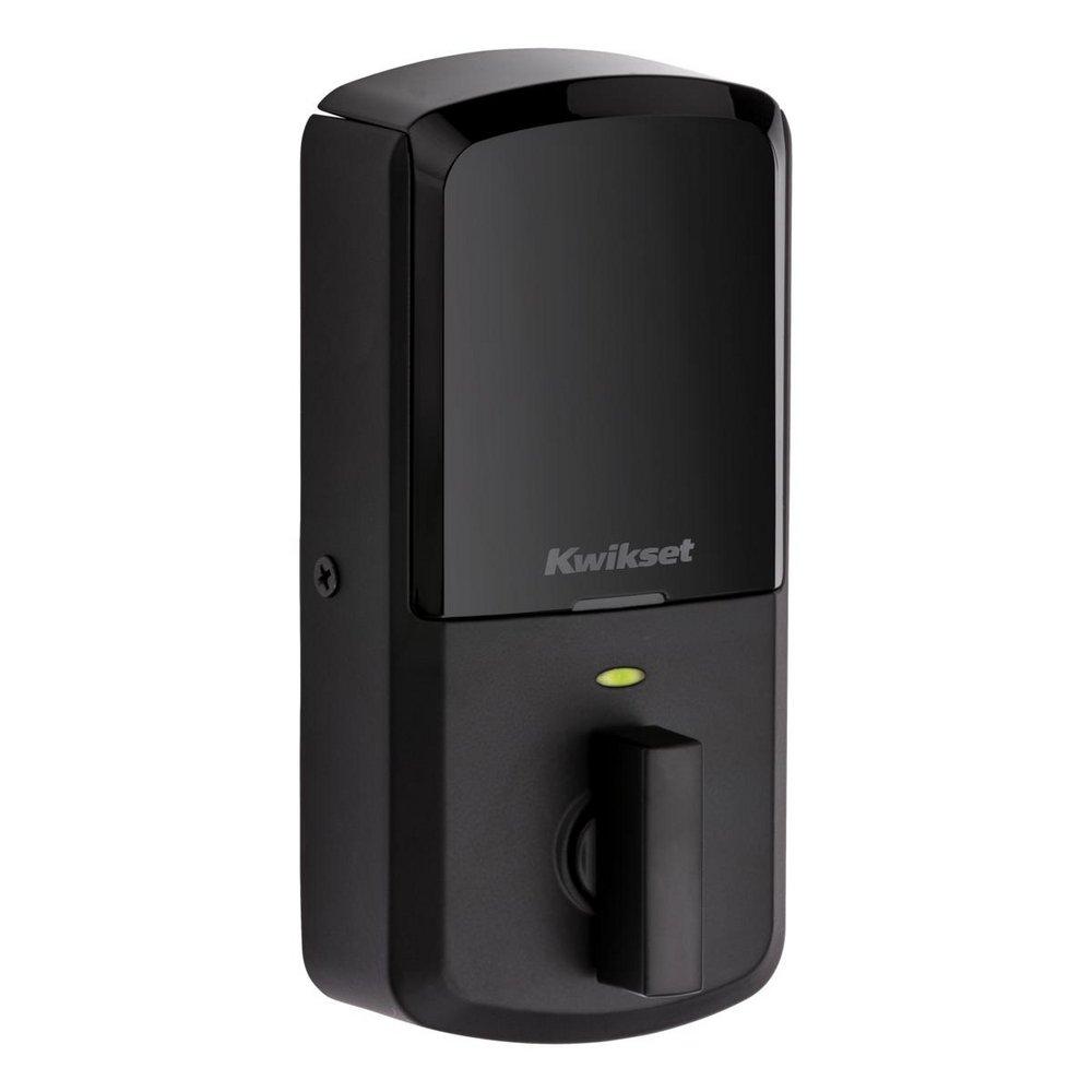 Kwikset Matte Black Deadbolt Lock 