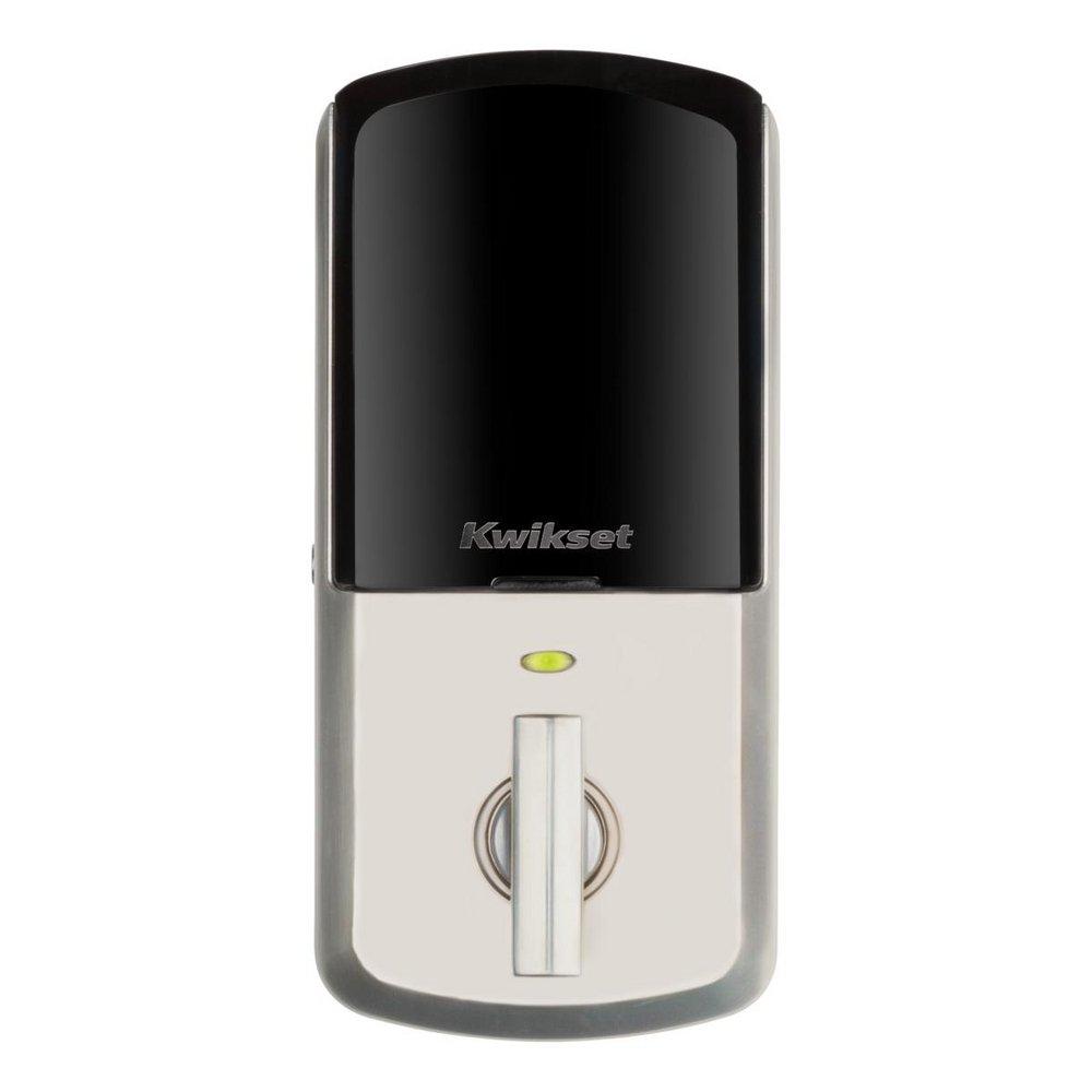 Kwikset Satin Nickel Deadbolt Lock 